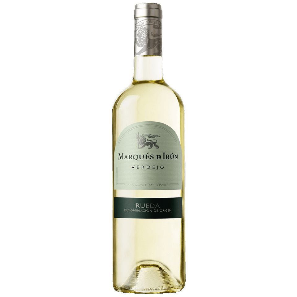 Вино Vina Herminia Marques de Irun Verdejo, біле, сухе, 12,5%, 0,75 л (8000020164751) - фото 1