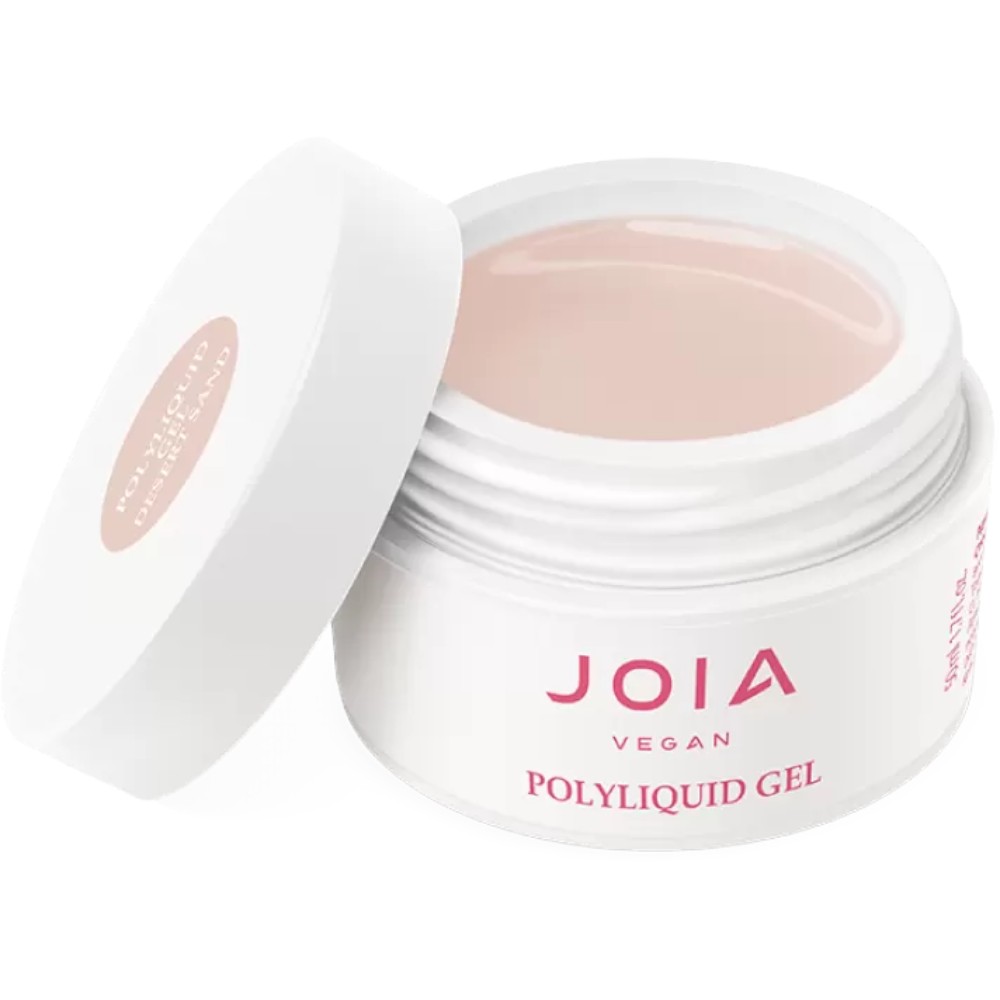 Рідкий гель для укріплення та моделювання Joia vegan PolyLiquid gel Desert Sand 50 мл - фото 1