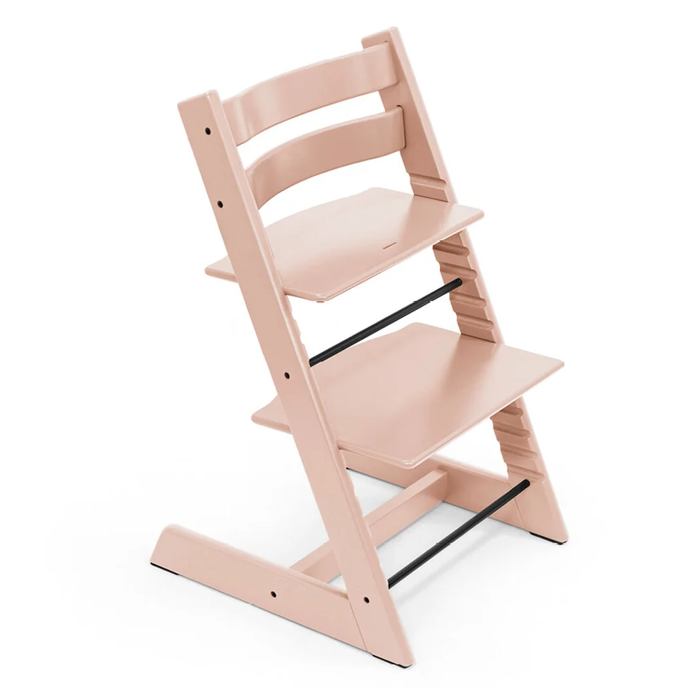 Набор Stokke Baby Set Tripp Trapp Serene Pink: стульчик и спинка с ограничителем (k.100134.15) - фото 1