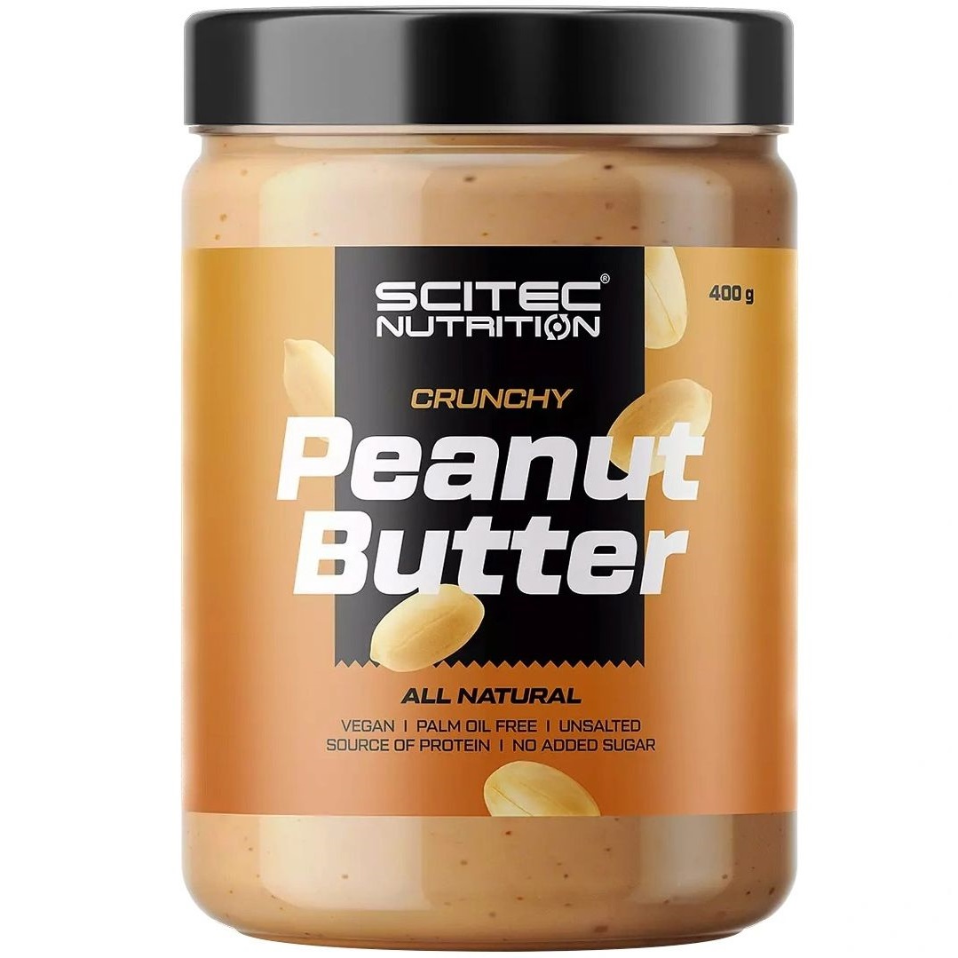 Арахісова паста Scitec Nutrition Peanut Butter crunchy 400 г - фото 1