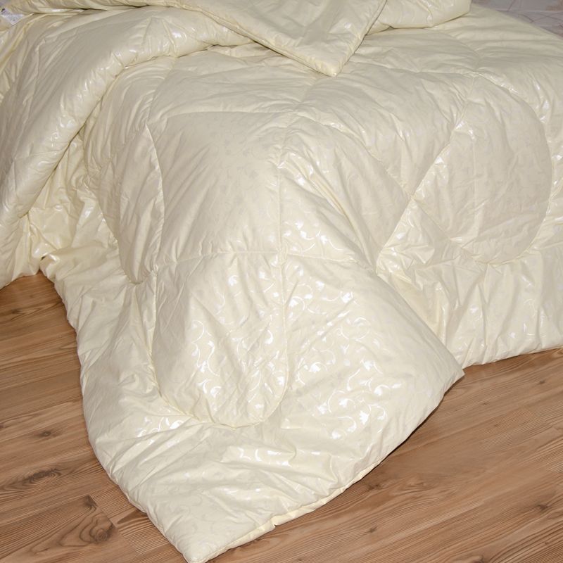 Одеяло Ярослав верблюжье стеганое 230х210 см (3200_коричневий) - фото 1