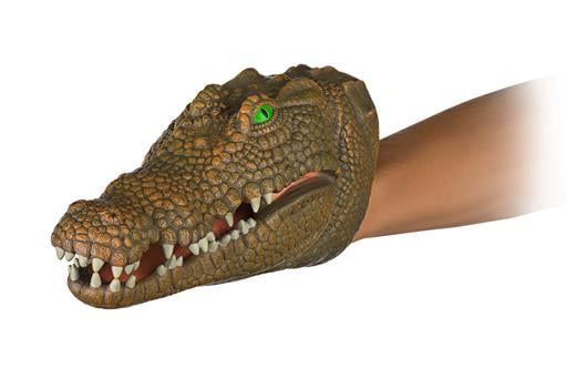М'яка іграшка на руку Same Toy Крокодил, 22 см (X308UT) - фото 4