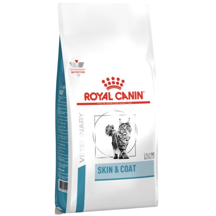 Сухий дієтичний корм Royal Canin Skin&Coat для кішок після стерилізації при дерматозі та випадінні шерсті, 1,5 кг (1323015) - фото 1