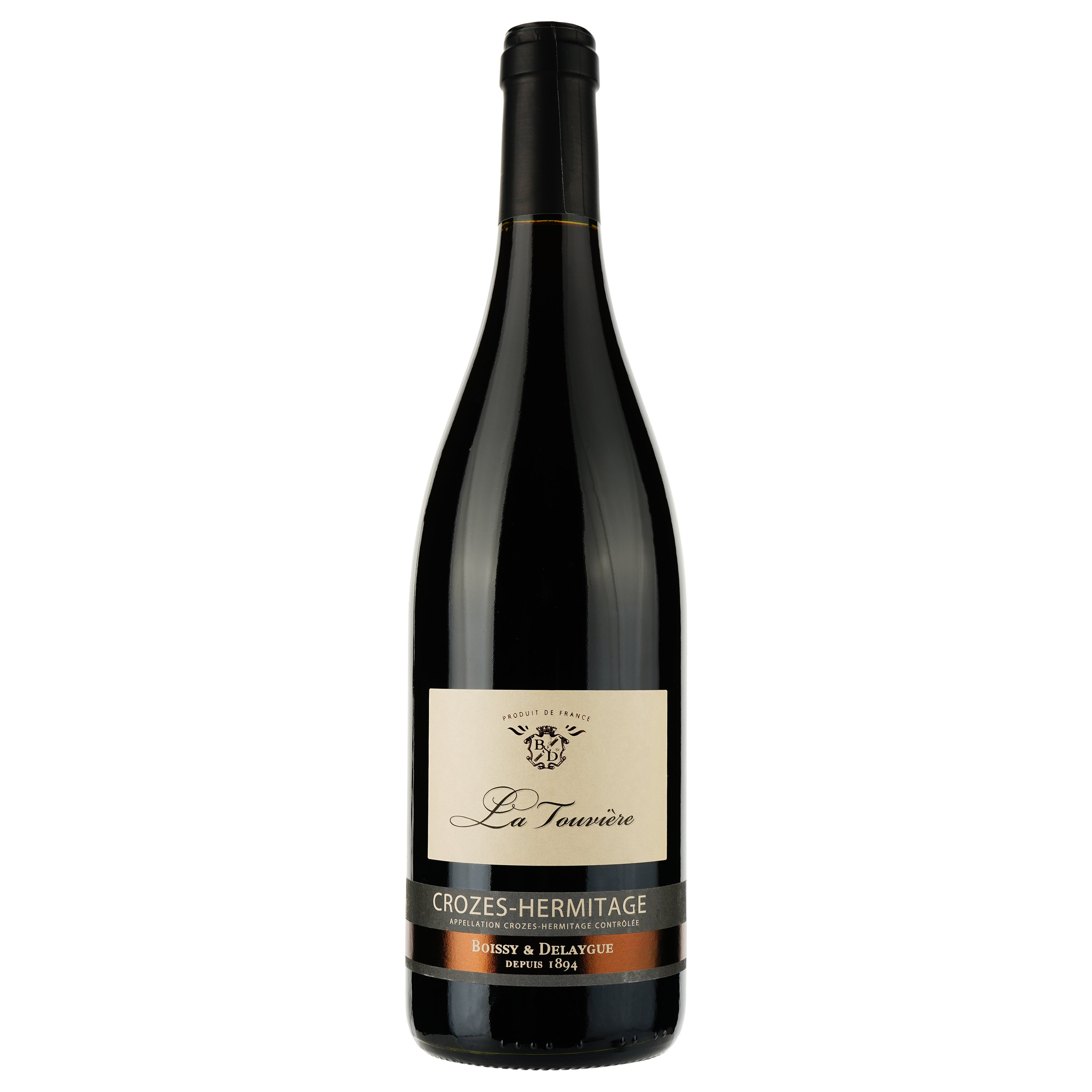 Вино Boissy & Delaygue La Touviere AOP Crozes-Hermitage 2020 червоне сухе 0.75 л - фото 1