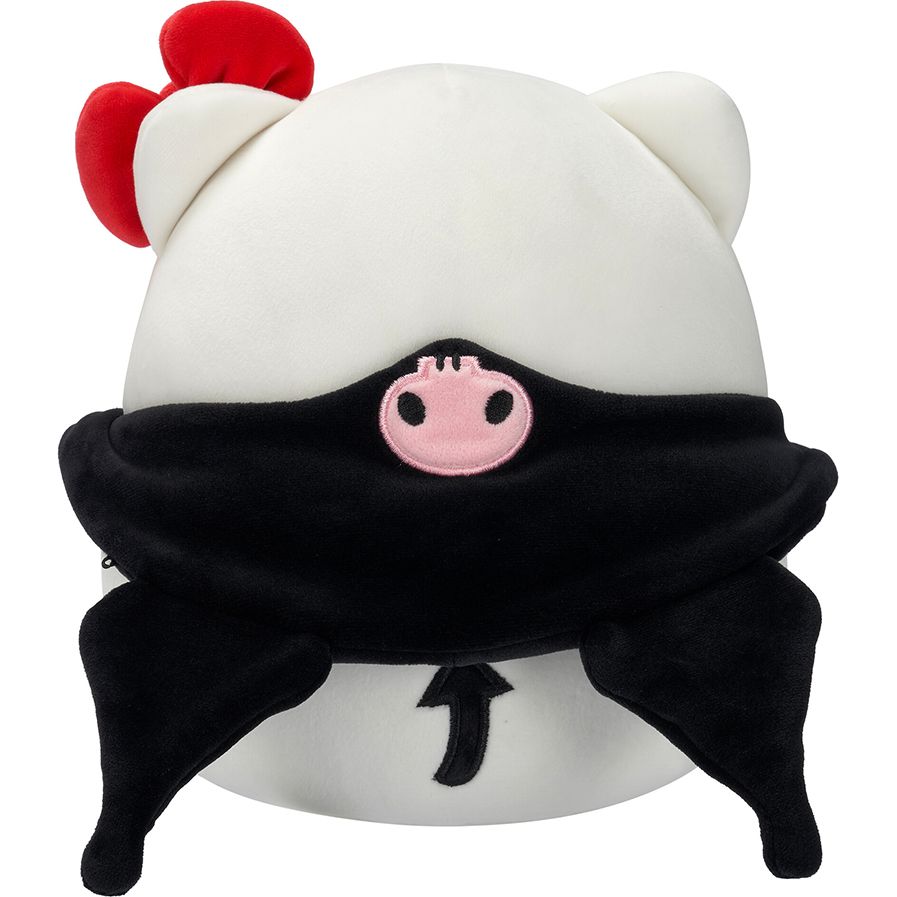 Мягкая игрушка Squishmallows Hello Kitty Хелоу Китти в образе Куроми 20 см (SQSN00388) - фото 11