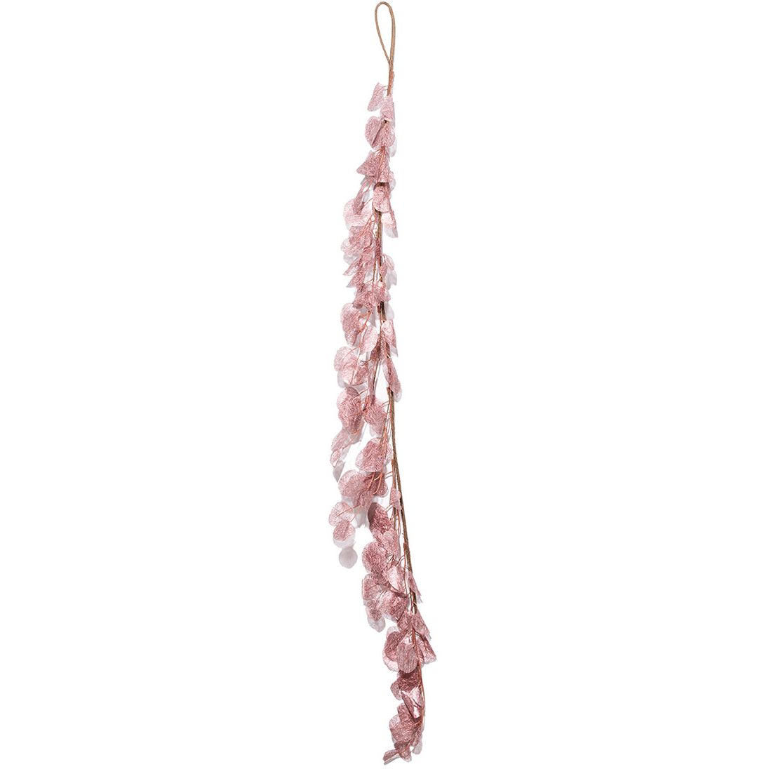 Гілочка декоративна Yes! Fun с листям 150 см рожева (973602) - фото 1