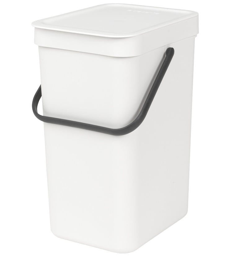 Відро для сміття Brabantia Sort&Go, 12 л, білий (109782) - фото 1