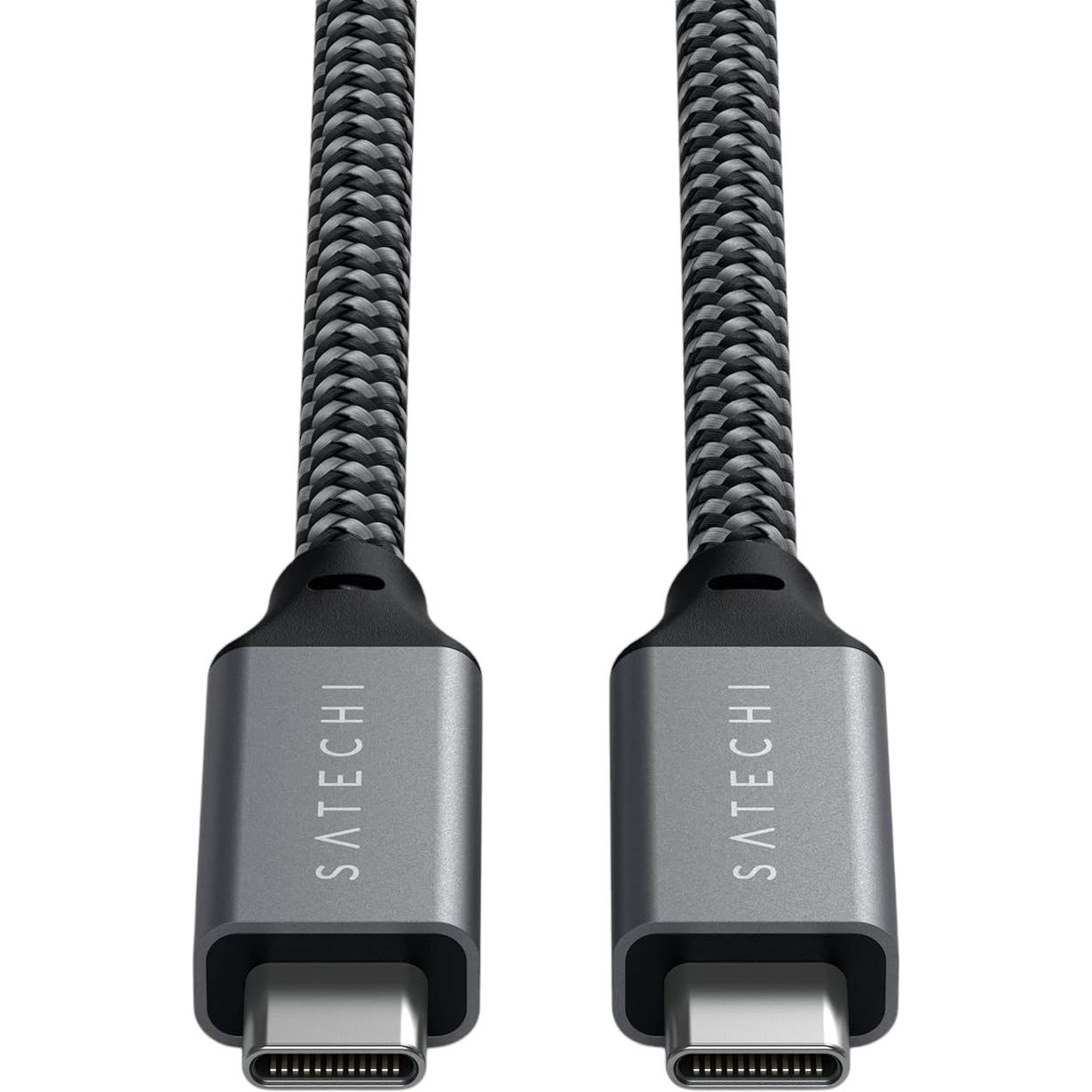 Кабель USB-C to USB-C Satechi Cable 100W Space Gray 0.25 м - фото 6