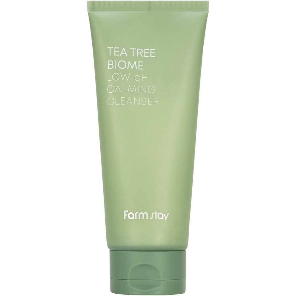 Пенка для умывания FarmStay Tea Tree Biome Low pH Calming Clean 180 мл - фото 1