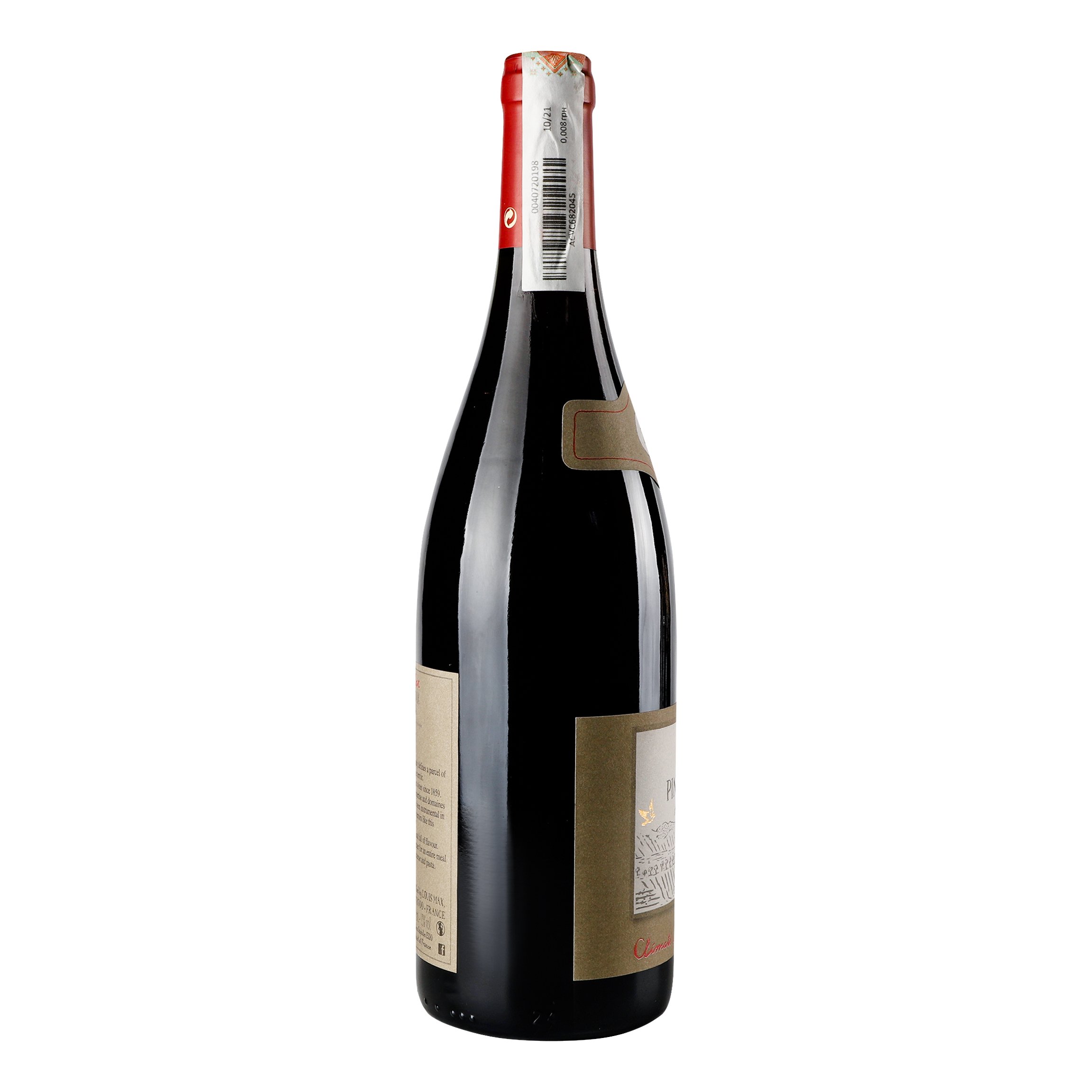 Вино Louis Max Climats Pinot Noir Haute Valee, червоне, сухе, 0,75 л, 13,5% - фото 4
