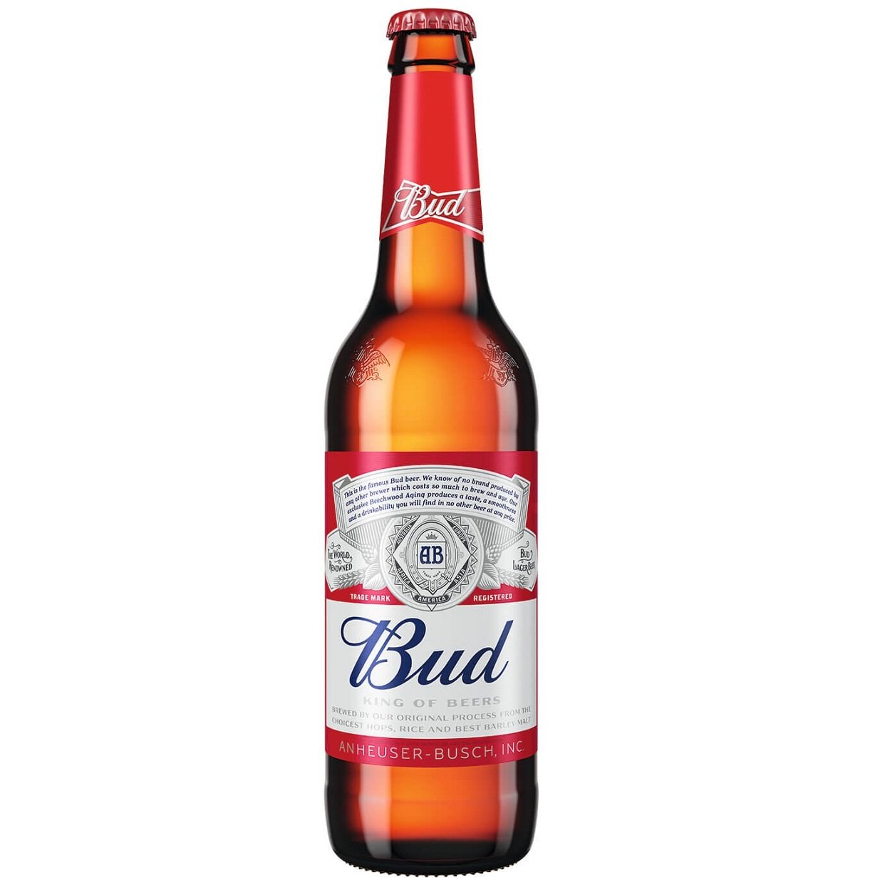 Пиво Bud, светлое, 5%, 0,5 л (501250) - фото 1