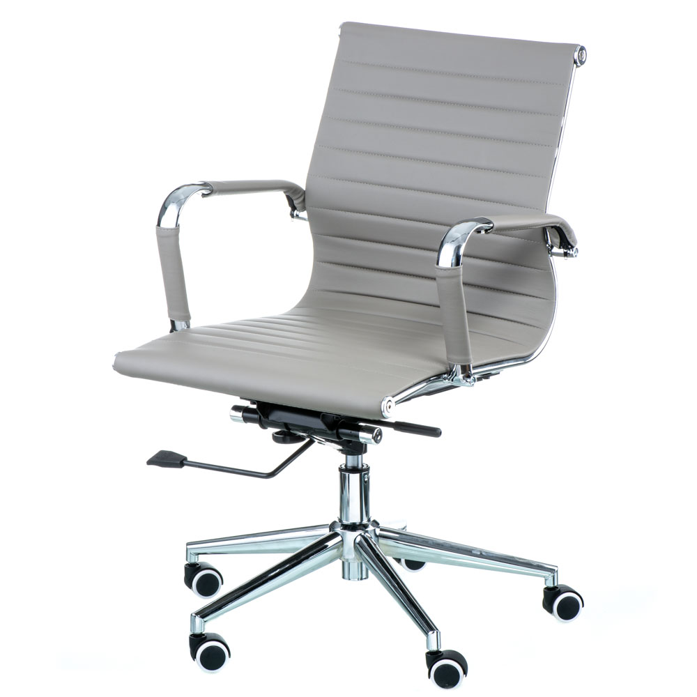 Офісне крісло Special4you Solano 5 artleather сіре (E6071) - фото 1