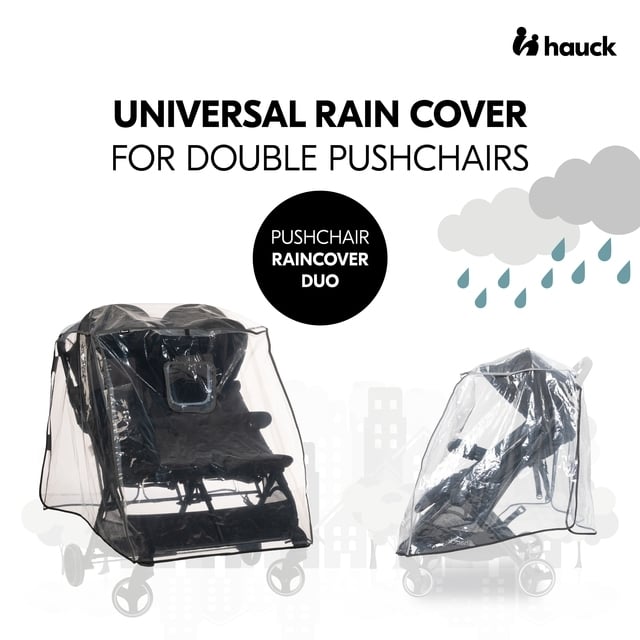 Дощовик Hauck Pushchair Raincover Duo (55081-6) - фото 2