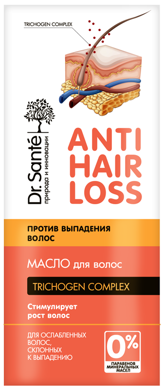 Олія для волосся Dr. Sante Anti Hair Loss, 100 мл - фото 2