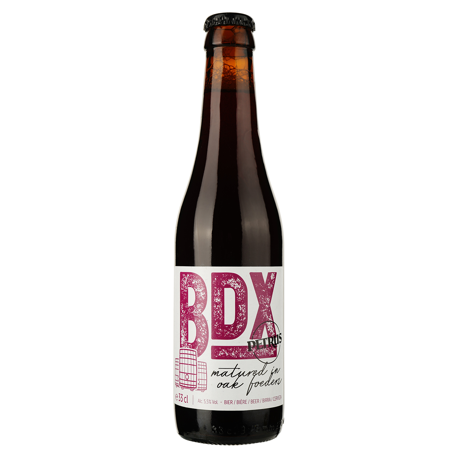 Пиво Petrus BDX темне 5.5% 0.33 л - фото 1