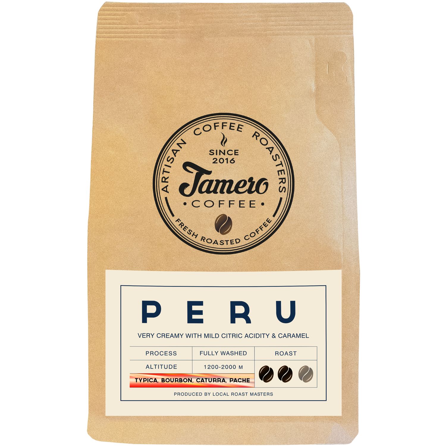 Кава в зернах Jamero Peru 225 г - фото 1