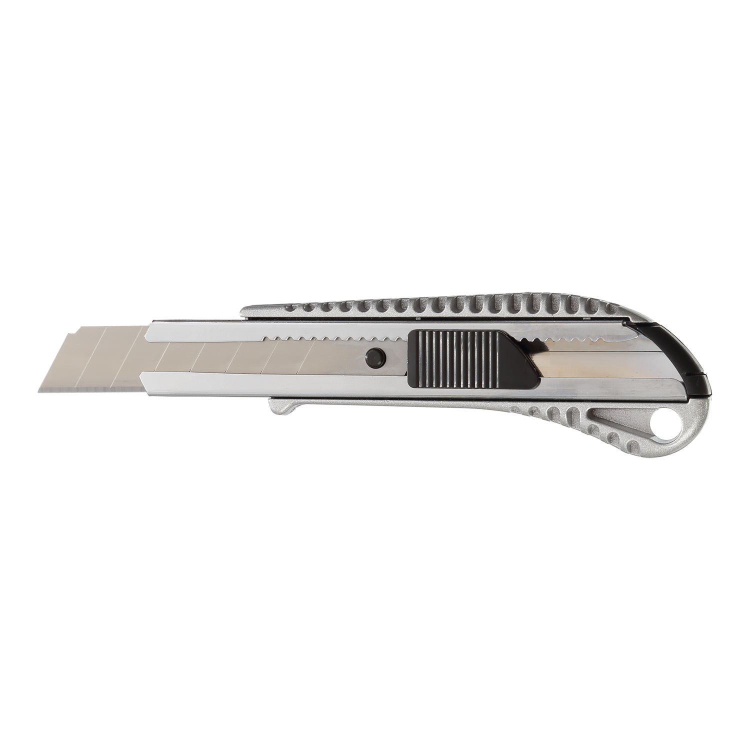 Канцелярский нож Buromax универсальный с резиновыми вставками на металлическом корпусе 18 мм - фото 2