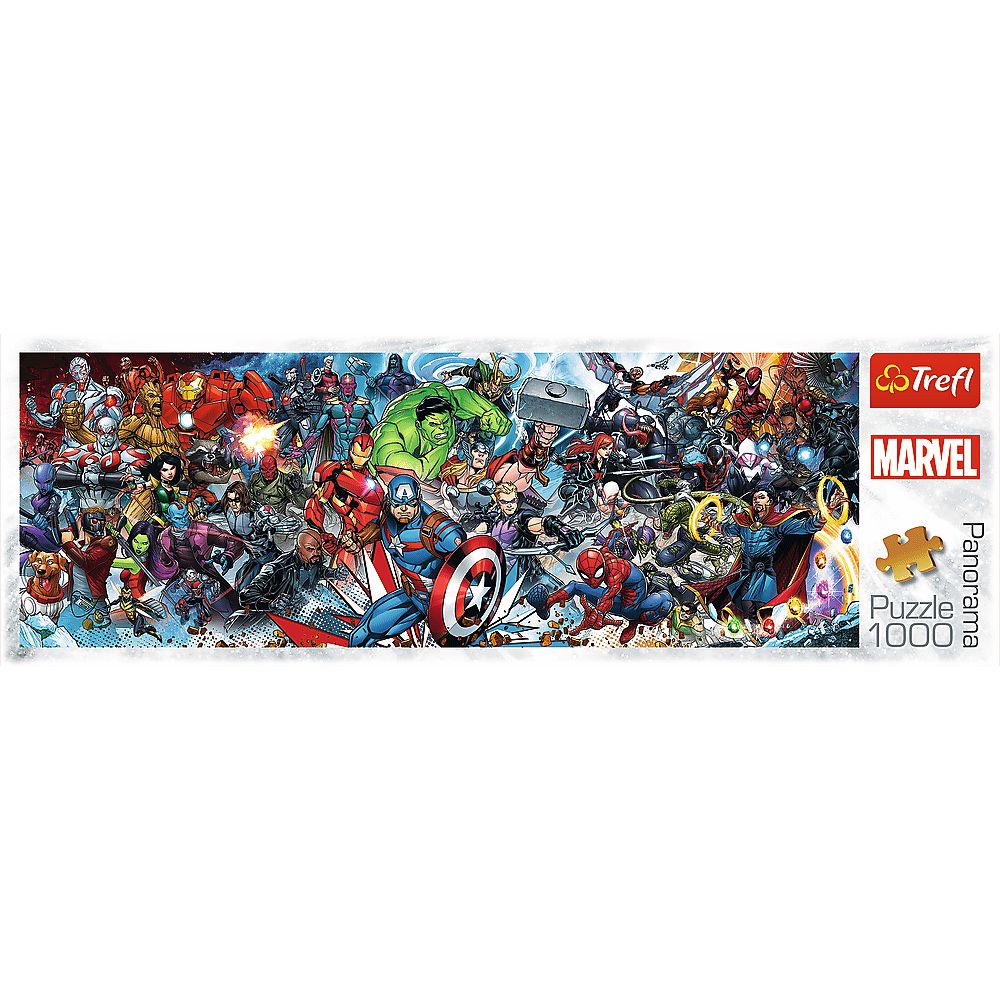 Пазлы Trefl Панорама Присоединяйся к Вселенной Marvel 1000 элементов - фото 2