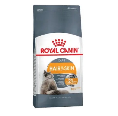Сухой корм для кошек Royal Canin Hair&Skin уход за кожей и шерстью, 10 кг (2526100) - фото 1