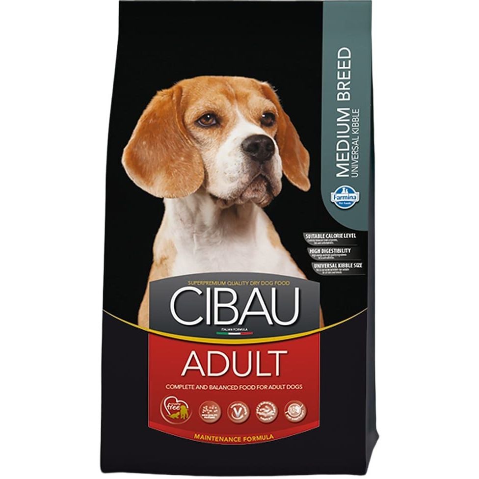 Сухий корм для дорослих собак середніх порід Farmina Cibau Adult Medium Breed, з куркою, 2,5 кг - фото 1