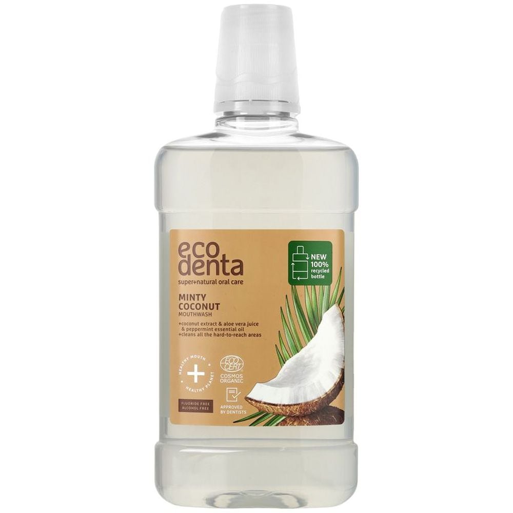 Ополаскиватель для полости рта Ecodenta Organic Minty Coconut, 500 мл - фото 1