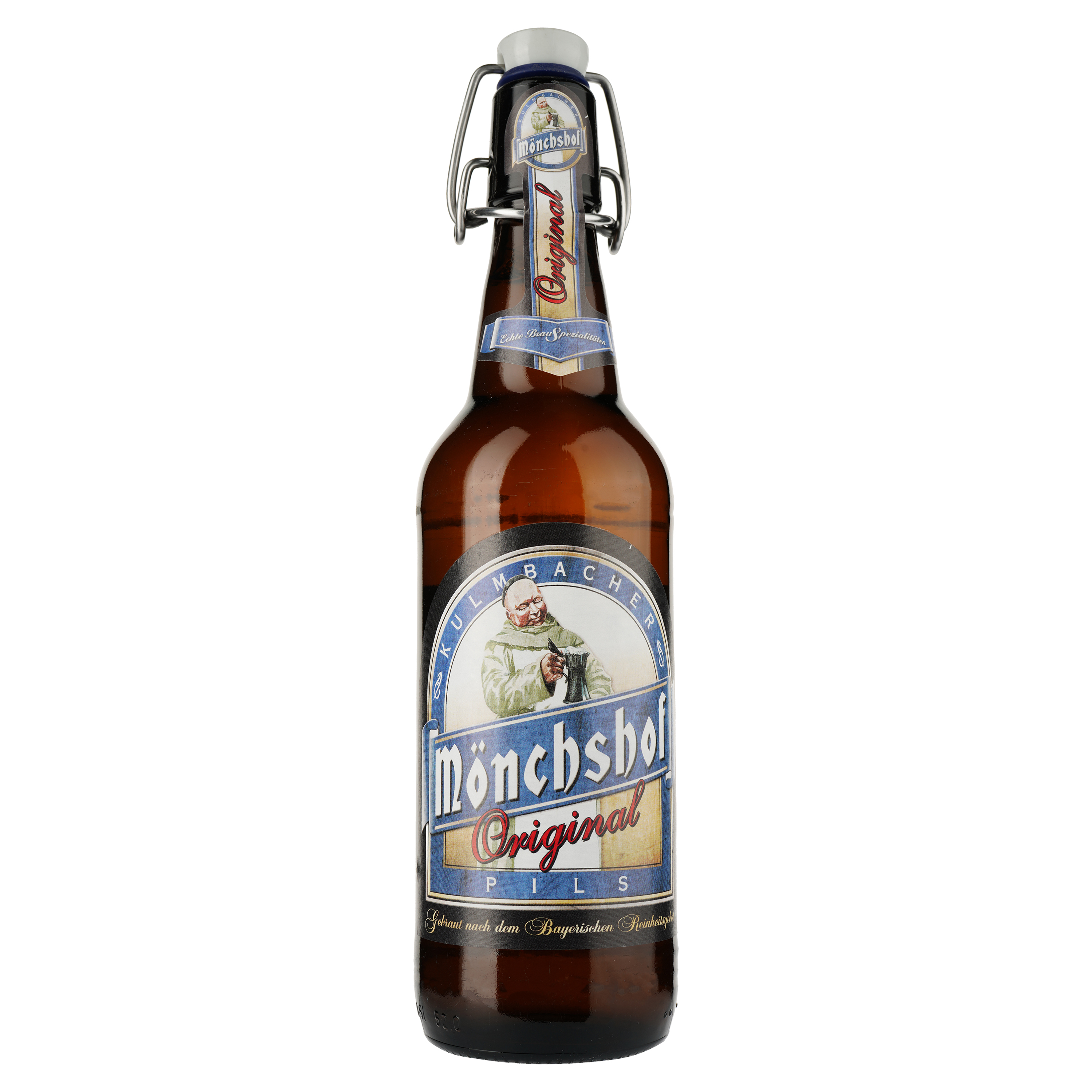 Пиво Monchshof Original светлое, 4.9%, 0.5 л - фото 1