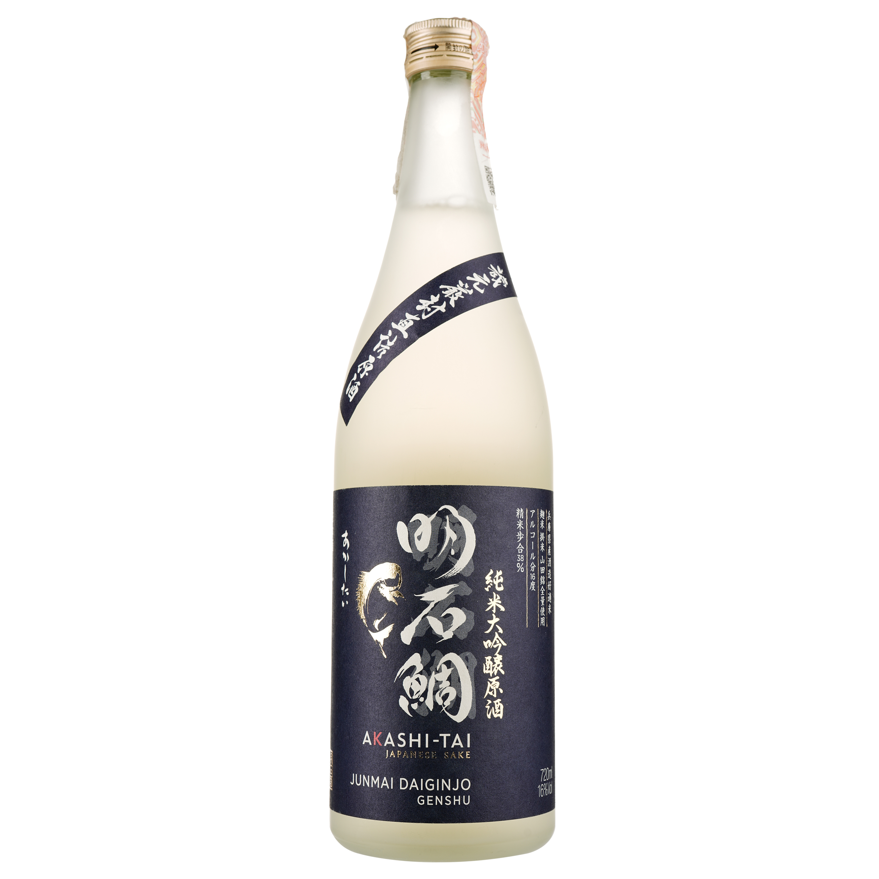 Саке Akashi Tai Junmai Daiginjo, 16%, 0,72 л - фото 1