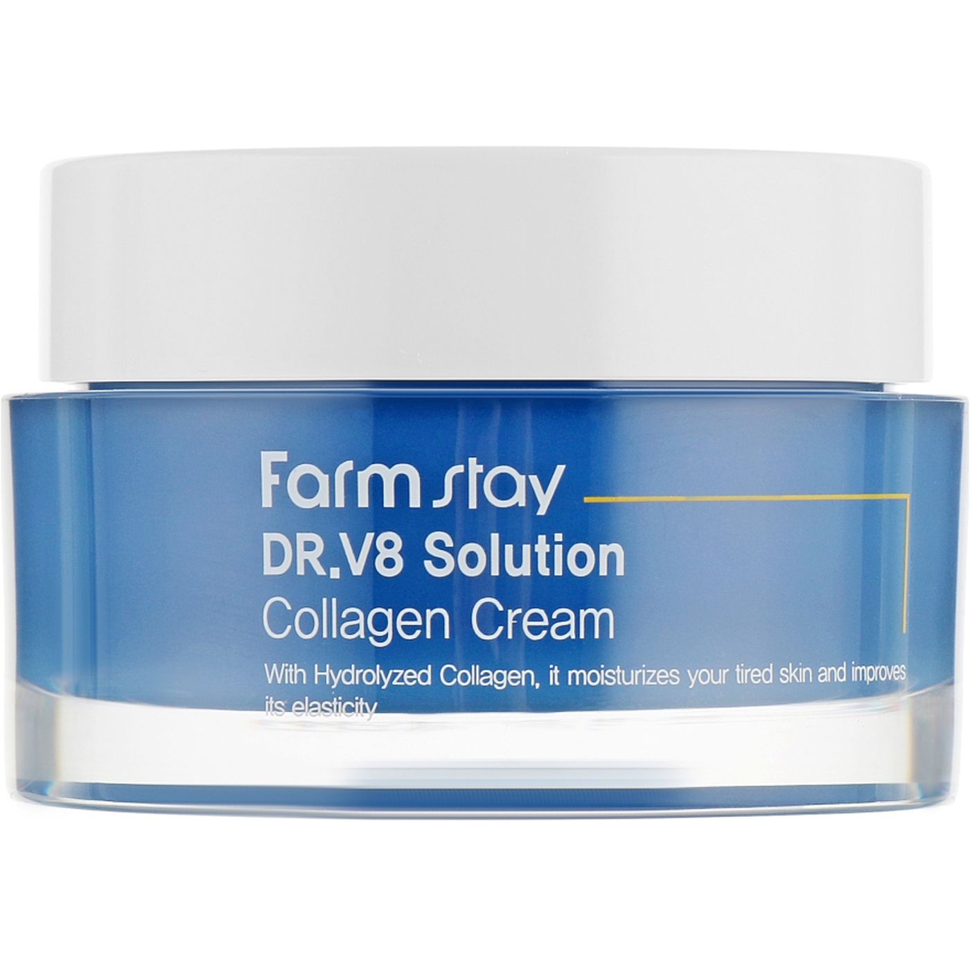 Крем для обличчя FarmStay DR.V8 Solution Collagen Cream 50 мл - фото 2