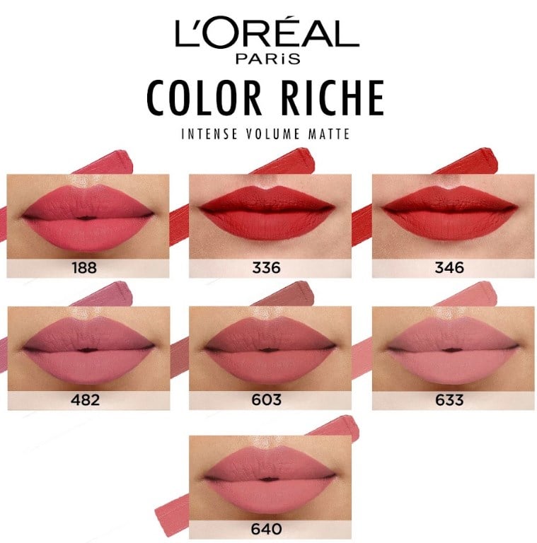 Помада для губ L’Oreal Paris Color Riche Intense Volume Matte, матова, відтінок 633, 2 г (AA371300) - фото 6