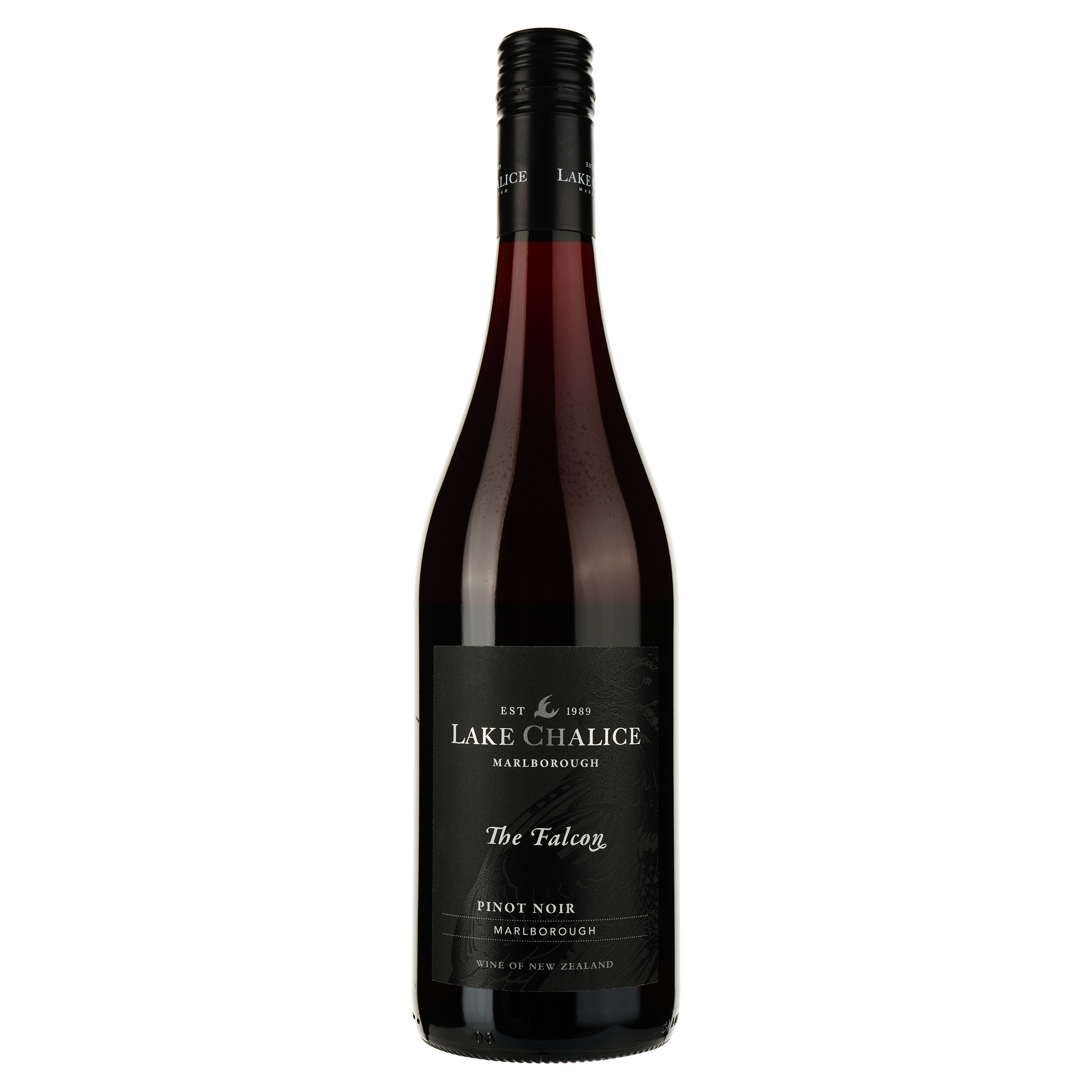 Вино Lake Chalice The Falcon Pinot Noir, червоне, сухе, 0,75 л - фото 1