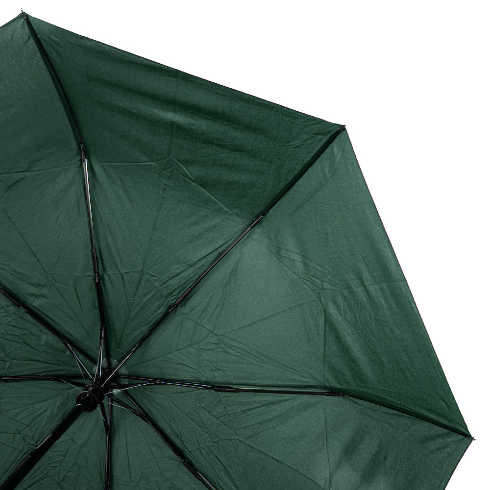 Жіноча складана парасолька напівавтомат Eterno 95 см зелена - фото 3