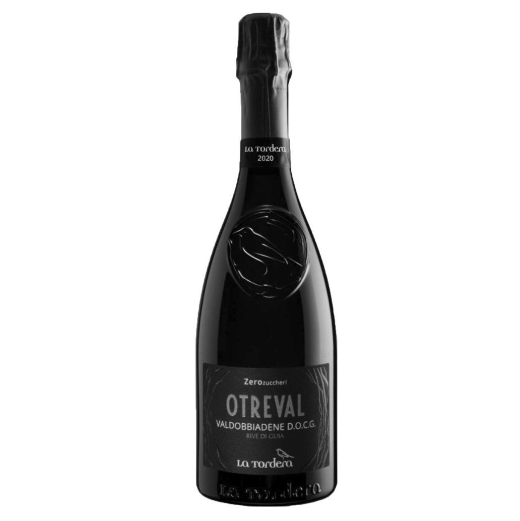 Вино игристое La Tordera Prosecco Rive Di Guia Valdobbiadene Superiore DOCG Otreval Extra Brut - Zero Zuccheri, белое, экстра брют, 12%, 0,75 л (1031) - фото 1
