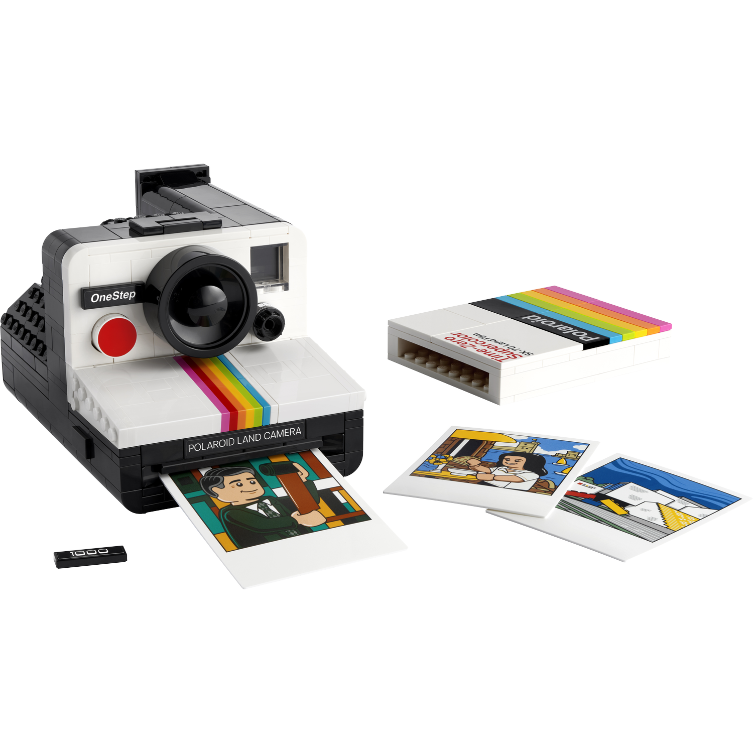 Конструктор LEGO Ideas Фотоаппарат Polaroid OneStep SX-70 516 детали (21345) - фото 2