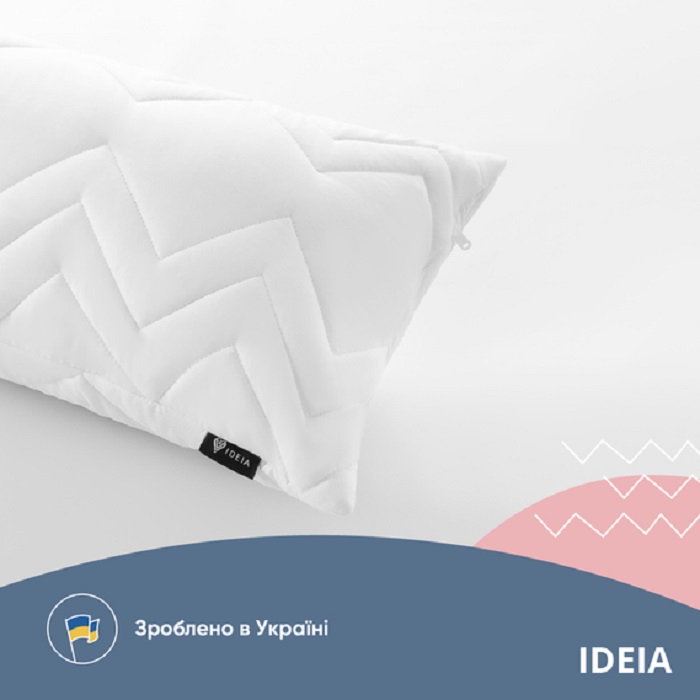Подушка Ideia nordic comfort plus, 40х140 см, белый (8-34692 біла) - фото 1