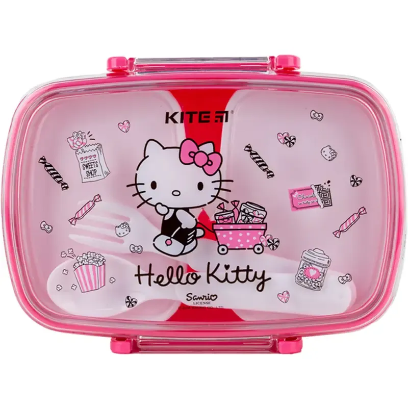 Ланчбокс с наполнением Kite Hello Kitty HK24-181-2, 750 мл (HK24-181-2) - фото 1