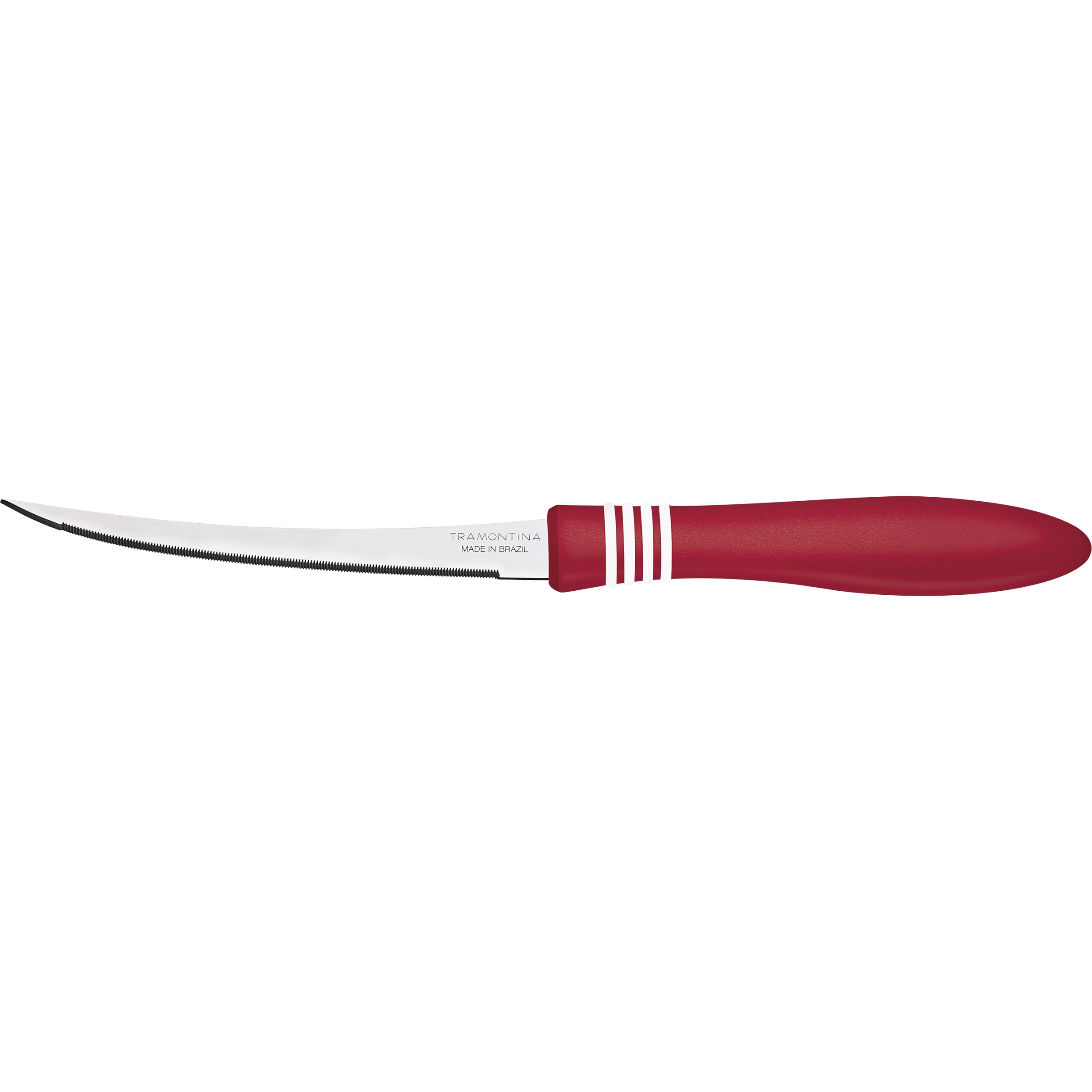 Нож для томатов Tramontina Cor&Cor 127 мм красный (23462/175) - фото 1