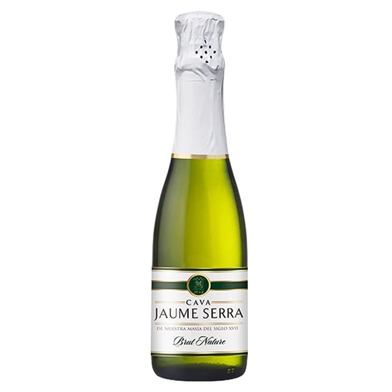 Вино игристое Jaume Serra Cava Brut Nature, белое, брют, 11,5%, 0,375 л (16043) - фото 1
