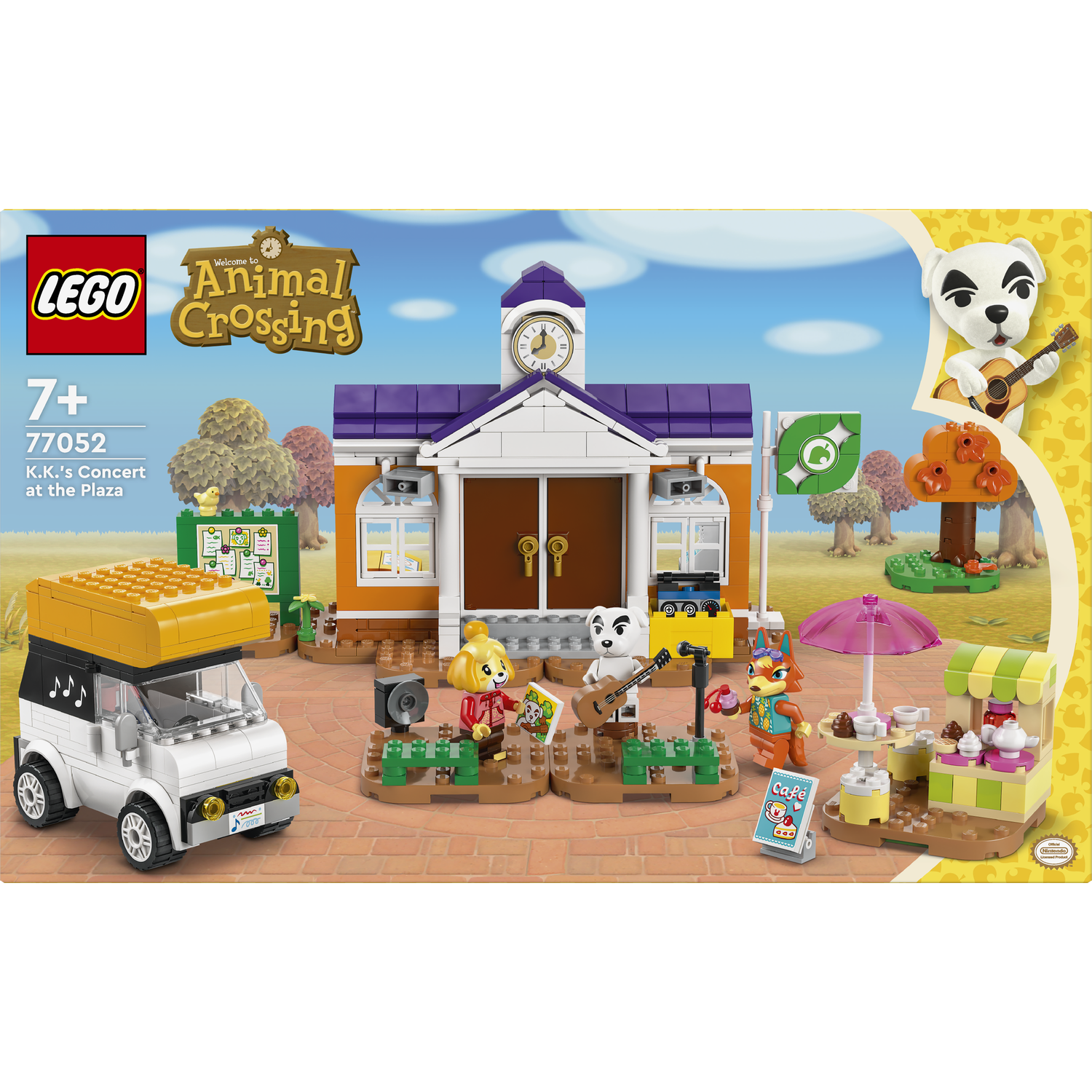 Конструктор LEGO Animal Crossing Концерт К.К. на площі 550 деталей (77052) - фото 1