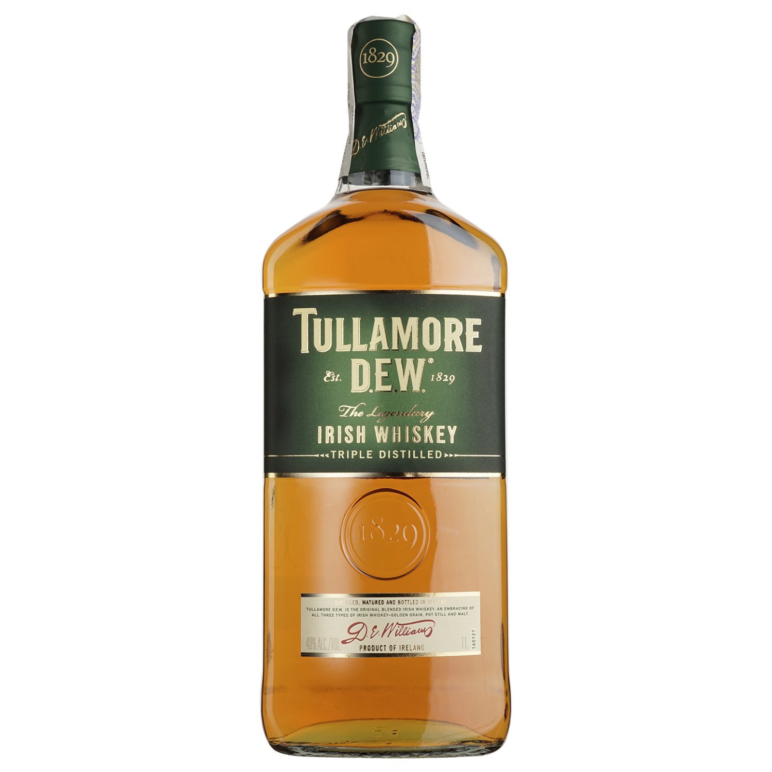 Віскі Tullamore Dew Original, 40%, 1 л (3675) - фото 1
