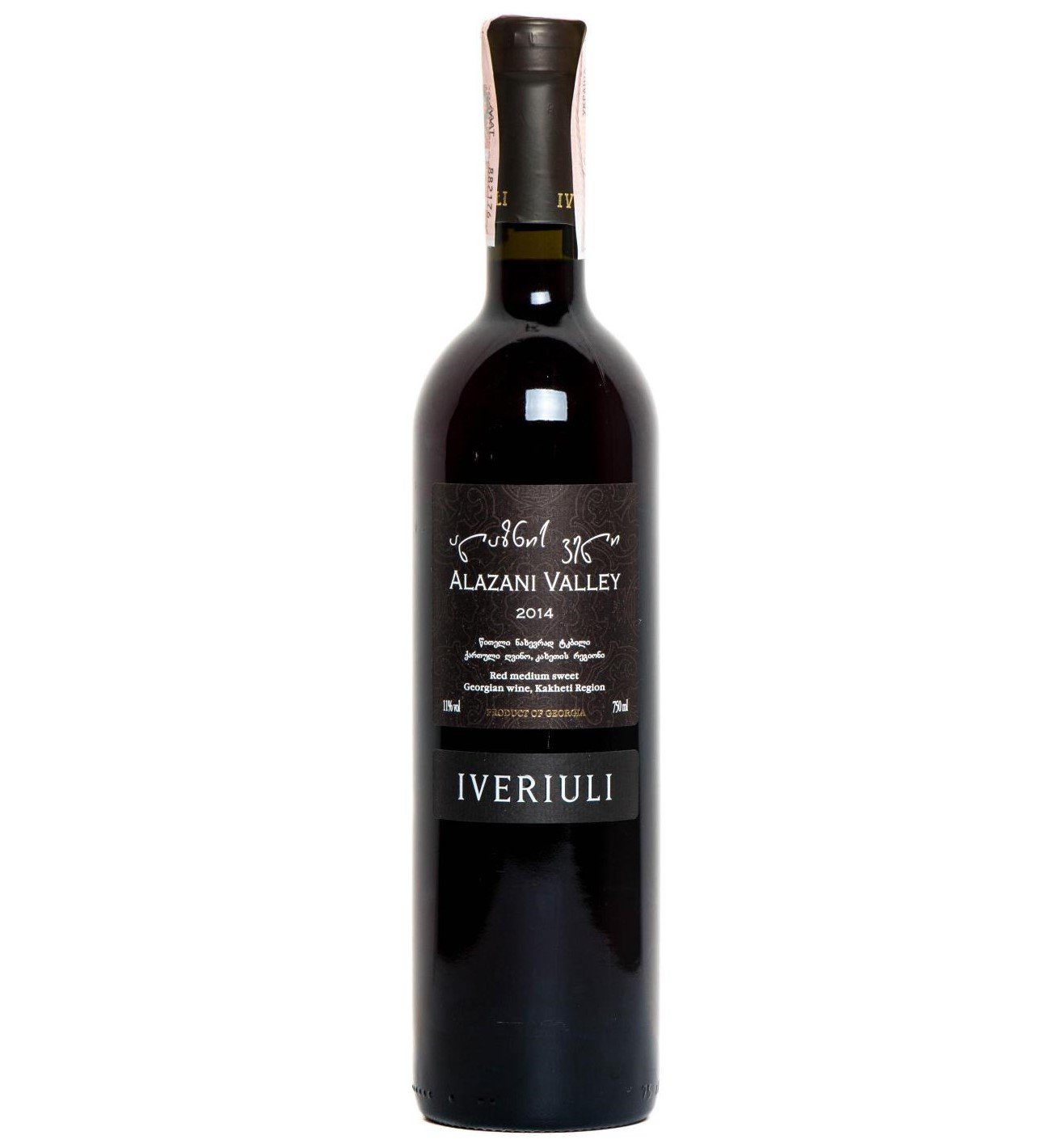 Вино Iveriuli Alazani Valley, 11%, 0,75 л - фото 1