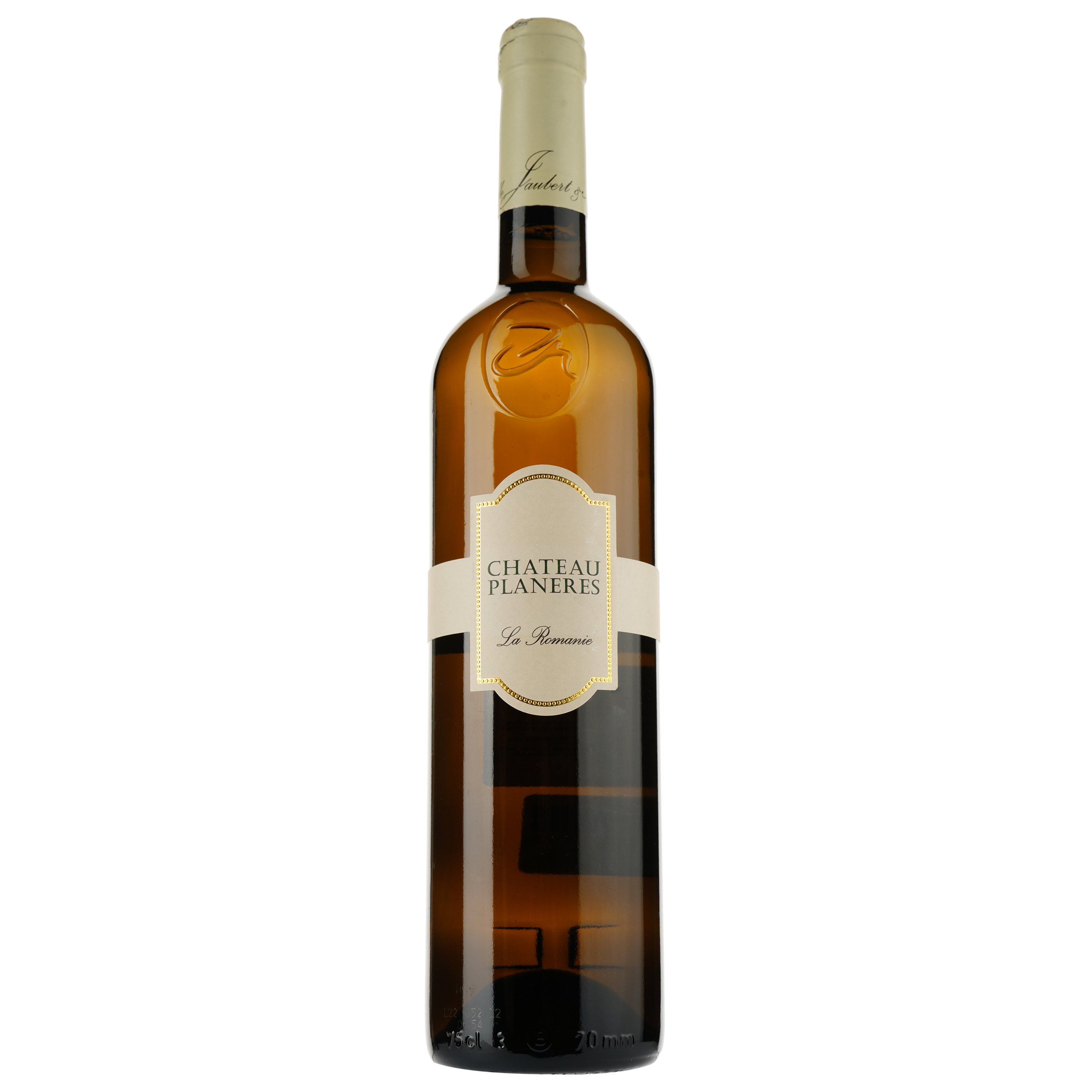 Вино Chateau Planeres La Romanie Blanc AOP Cotes du Roussillon, белое, сухое, 0,75 л - фото 1