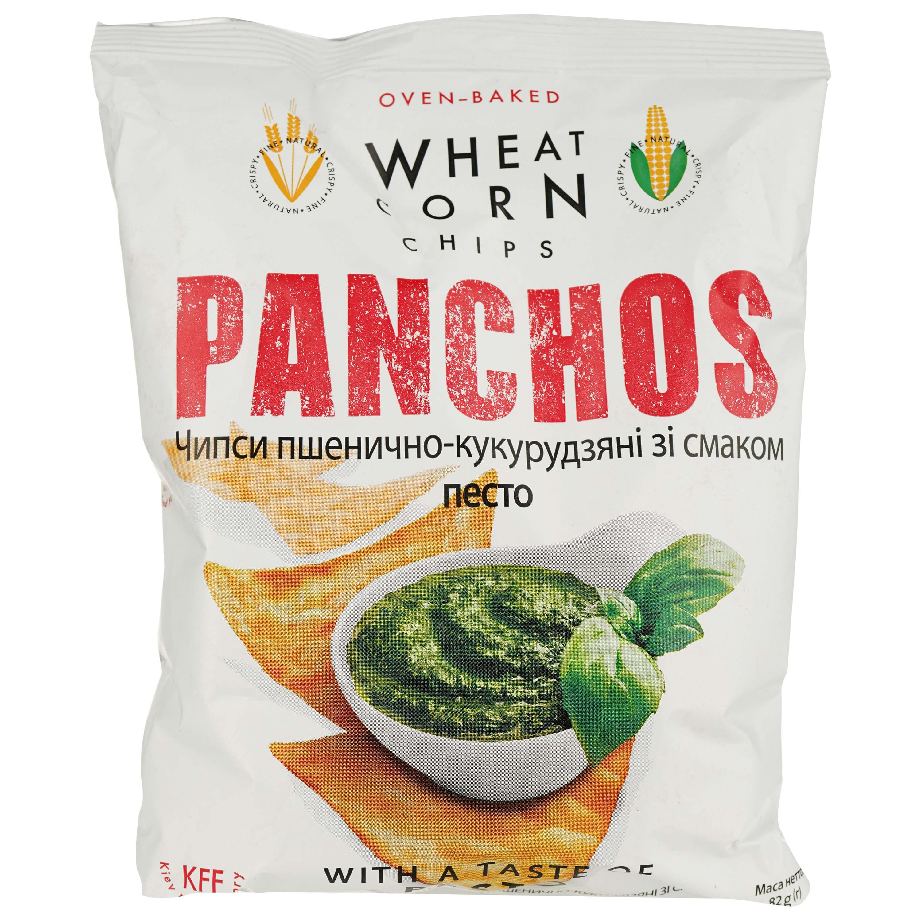 Чипси пшенично-кукурудзяні Panchos Песто 82 г (665207) - фото 1