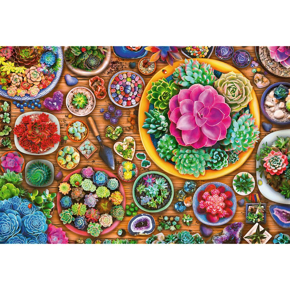 Пазли Trefl Безмежна колекція: Світ рослин 1500 елементів - фото 2