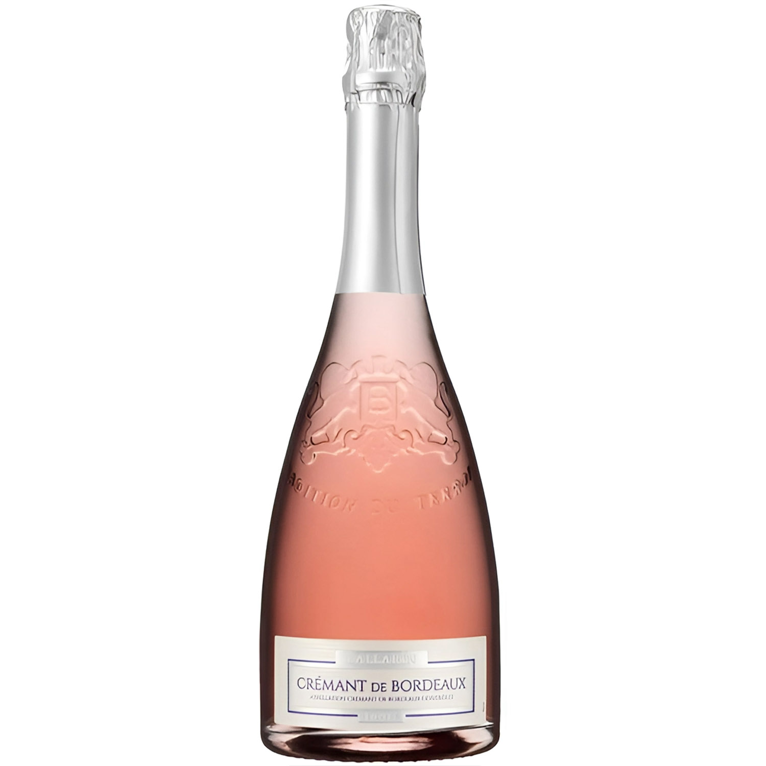 Вино игристое Ballarin Cremant de Bordeaux AOC Rose Brut розовый брют 0.75 л - фото 1