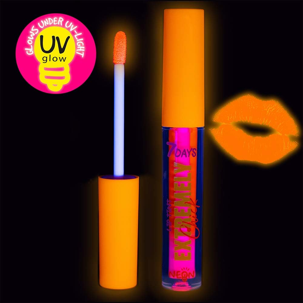 Тинт для губ 7 Days Extremely chick UVglow Neon тон 202 Instant love 2.5 мл (8056234471057) - фото 4