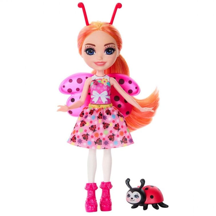 Лялька Enchantimals Glam Party Ladonna Ladybug&Waft (HNT57) - фото 1