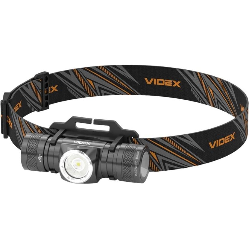 Налобный светодиодный фонарик Videx VLF-H065A 1200L m 5000 K (VLF-H065A) - фото 1
