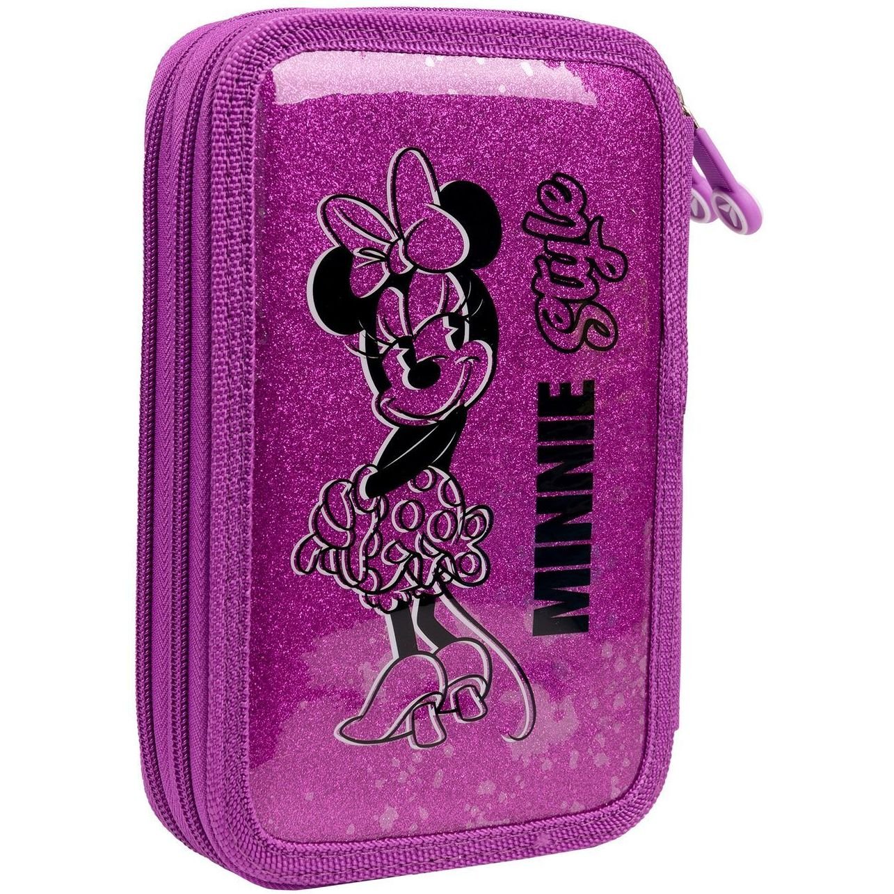 Пенал жесткий Yes HP-01 Minnie Mouse, 13х21х4 см, розовый (533102) - фото 2