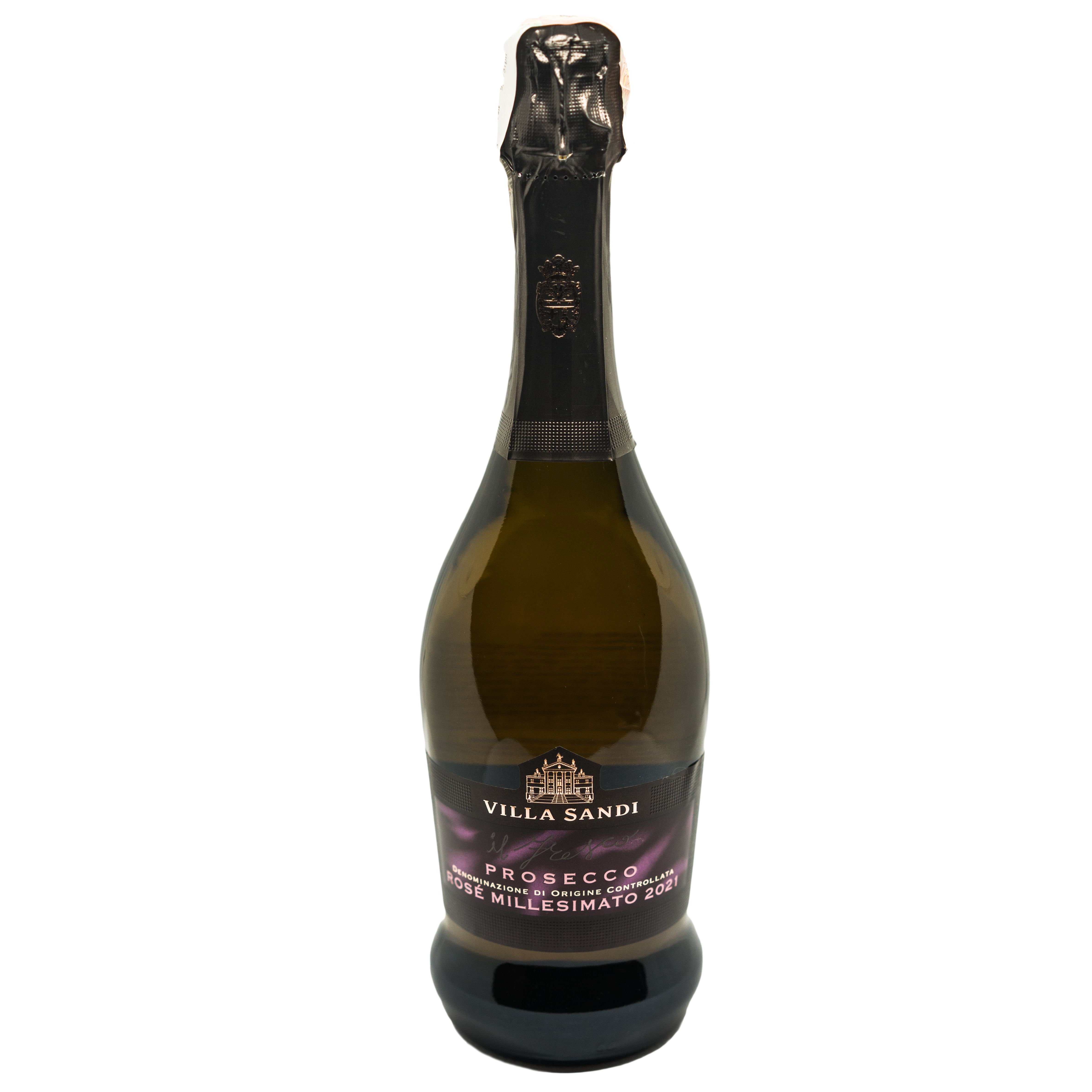 Игристое вино Villa Sandi il Fresco Prosecco Spum Rosé DOC Brut Millesimato, розовое, брют, 0,2 л - фото 1