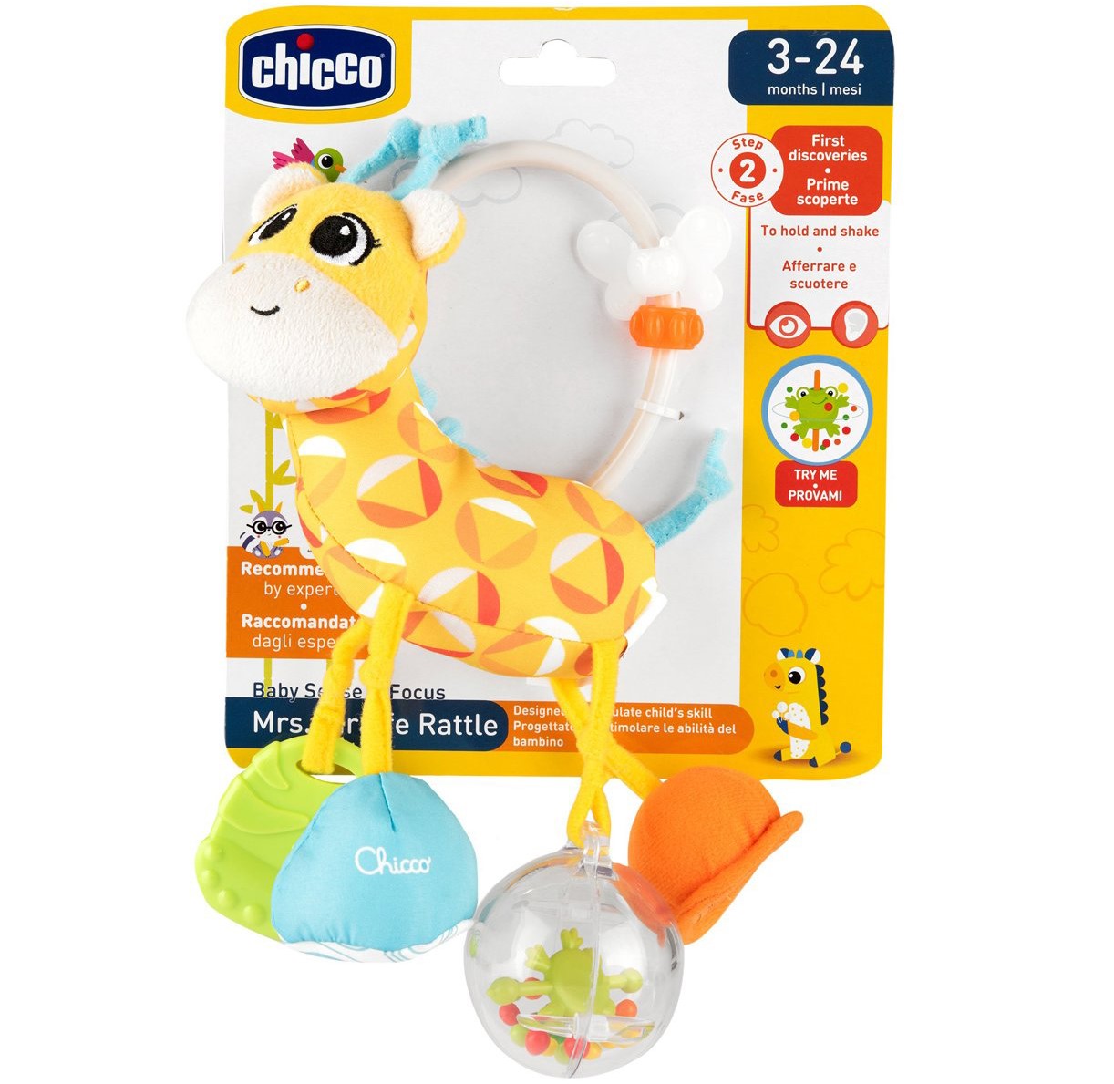 Іграшка-брязкальце Chicco Пані Жирафа, 26х12.5х5 см (11569.00) - фото 2